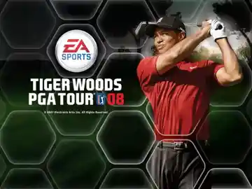 Tiger Woods PGA Tour 08 (USA) screen shot title